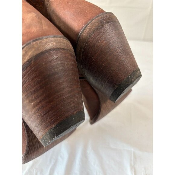 Brown Embroidered Western Boots - Picture 9 of 12